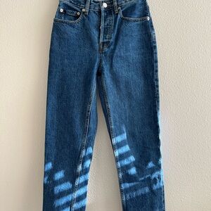 Everlane 90s Cheeky Jean in Deep Atlantic, Size 23